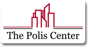 The Polis Center at Indiana University-Purdue University Indianapolis (IUPUI)'s logo